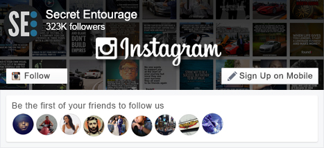 Follow on your mobile