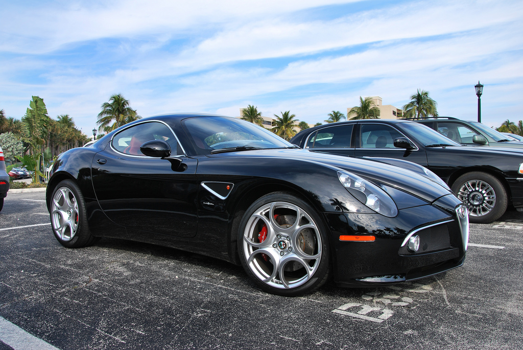 Alfa Romeo 8C Spider Incredible Car