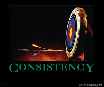 Consistency In Life