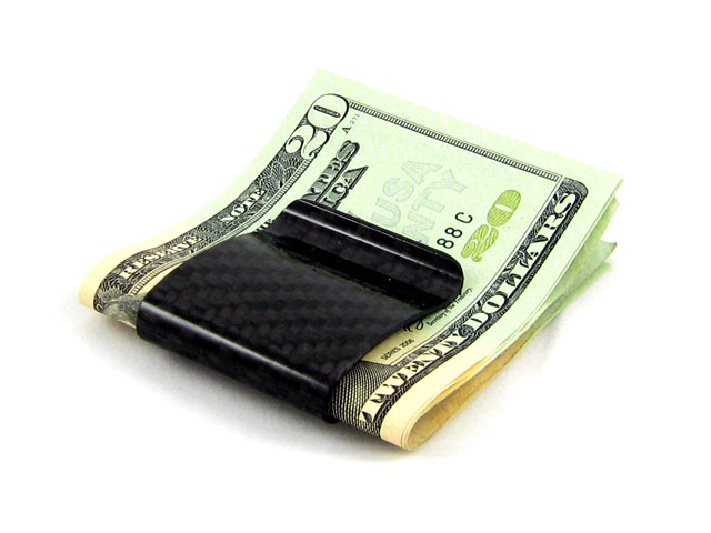 carbon fiber money clip