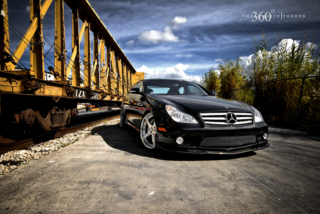 Mercedes CLS55 AMG 360 forged wheels