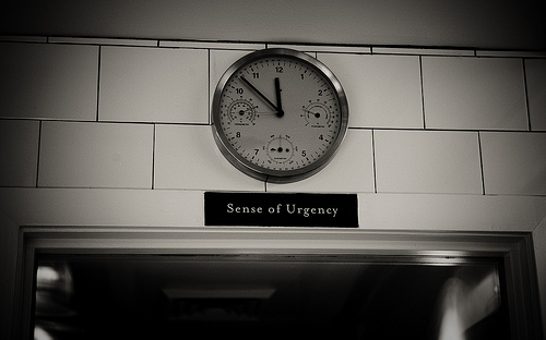 sense of urgency