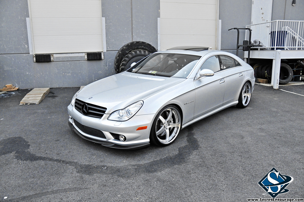 silver cls55 amg