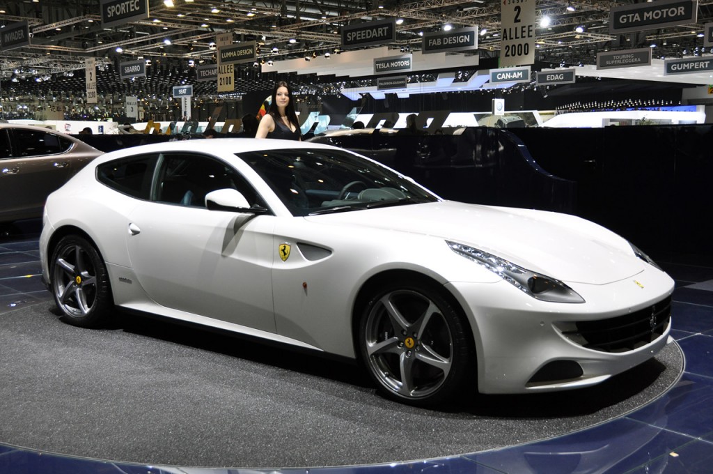 white ferrari ff