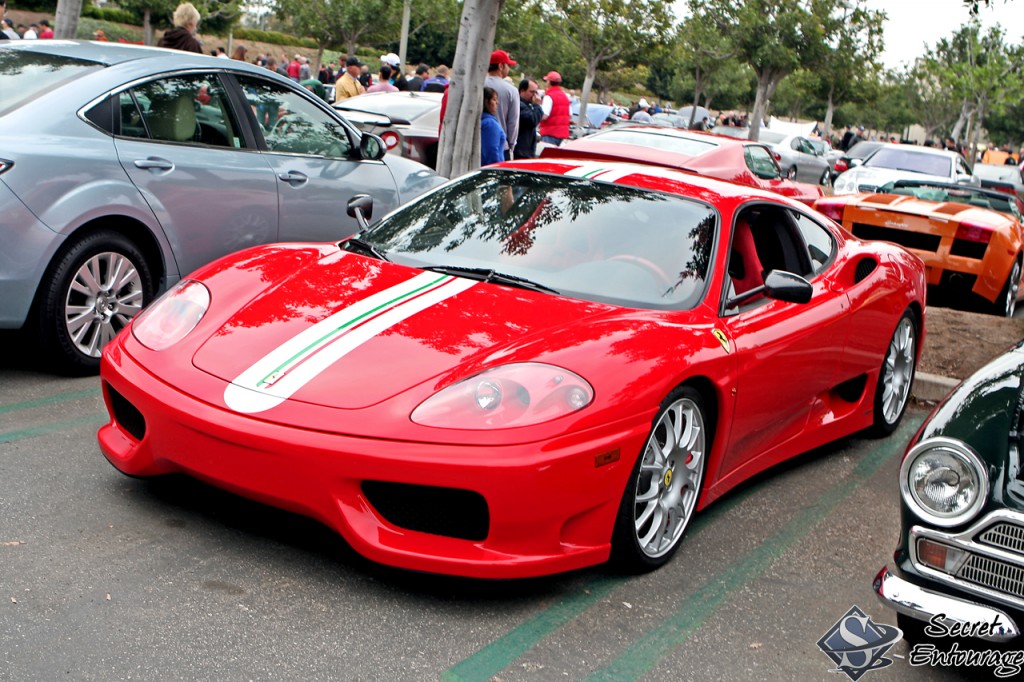 cars coffee ferrari 360 challenge stradale