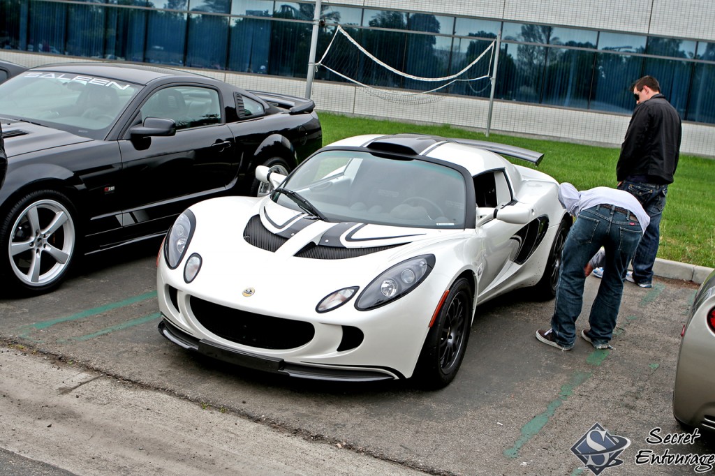 cars coffee lotus exige