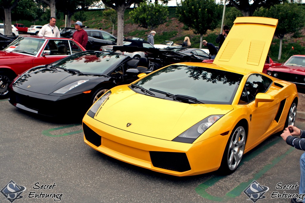 cars coffee gallardo