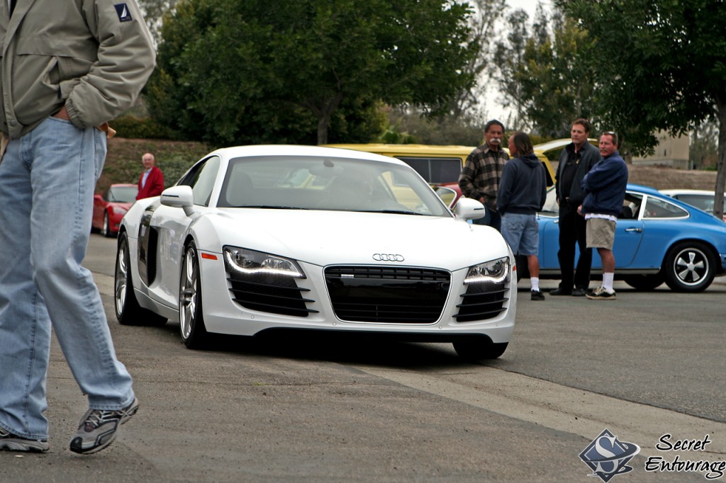 cars coffee audi r8