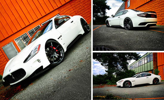 PUR Wheels 1NE - Twin Maserati GranTurismo's