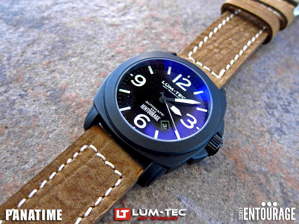 Lum-tec M51 with Panatime vintage strap.