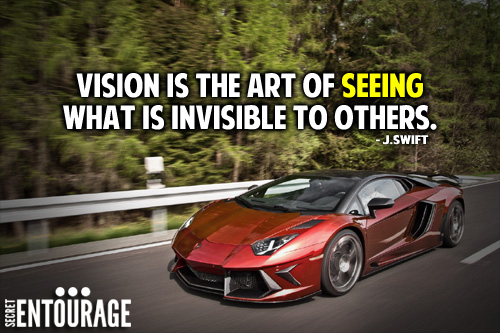 Vision is the art of seeing what is invisible to others. - J.Swift