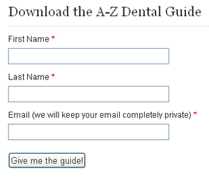 dental email marketing